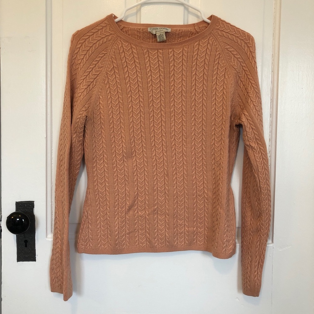 Casual Corner Knit Sweater